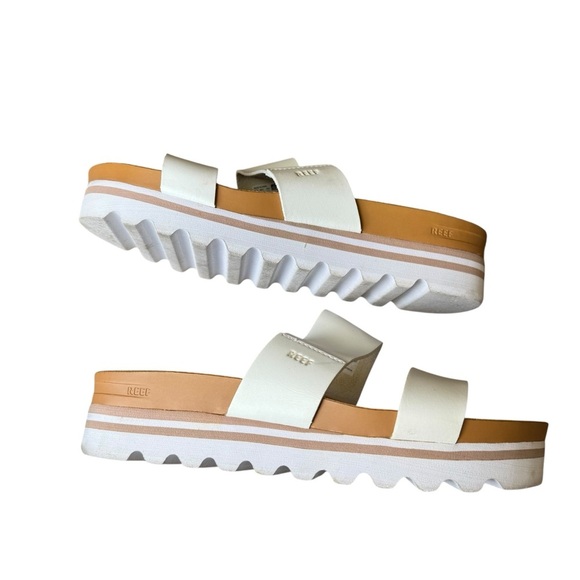 Reef - Cushion Vista Hi Platform Sandal Sz 8 - Picture 8 of 10